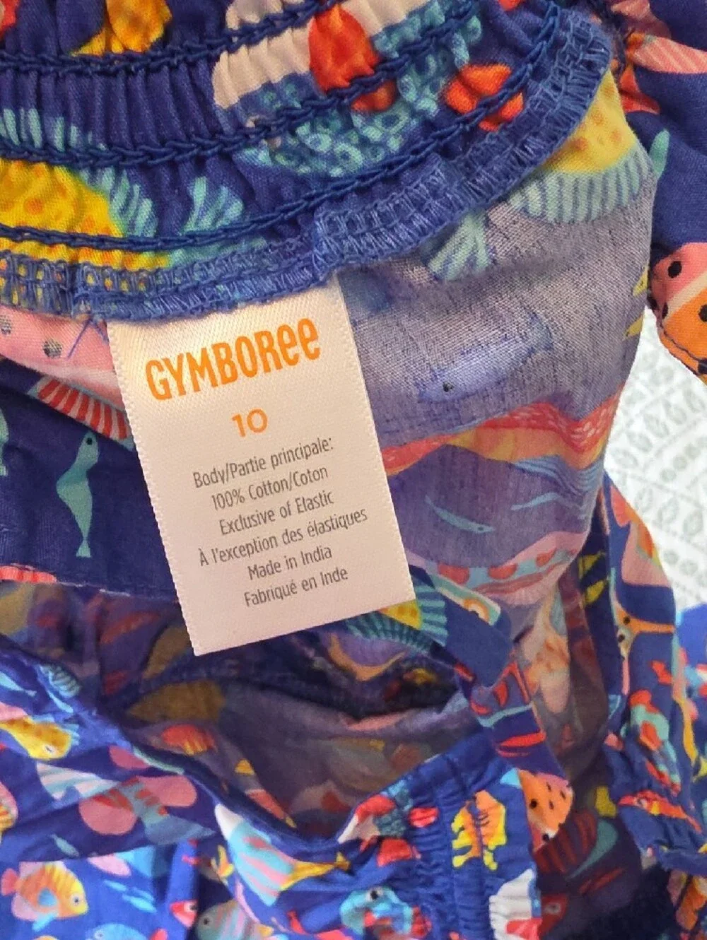 Gymboree vibrant blue